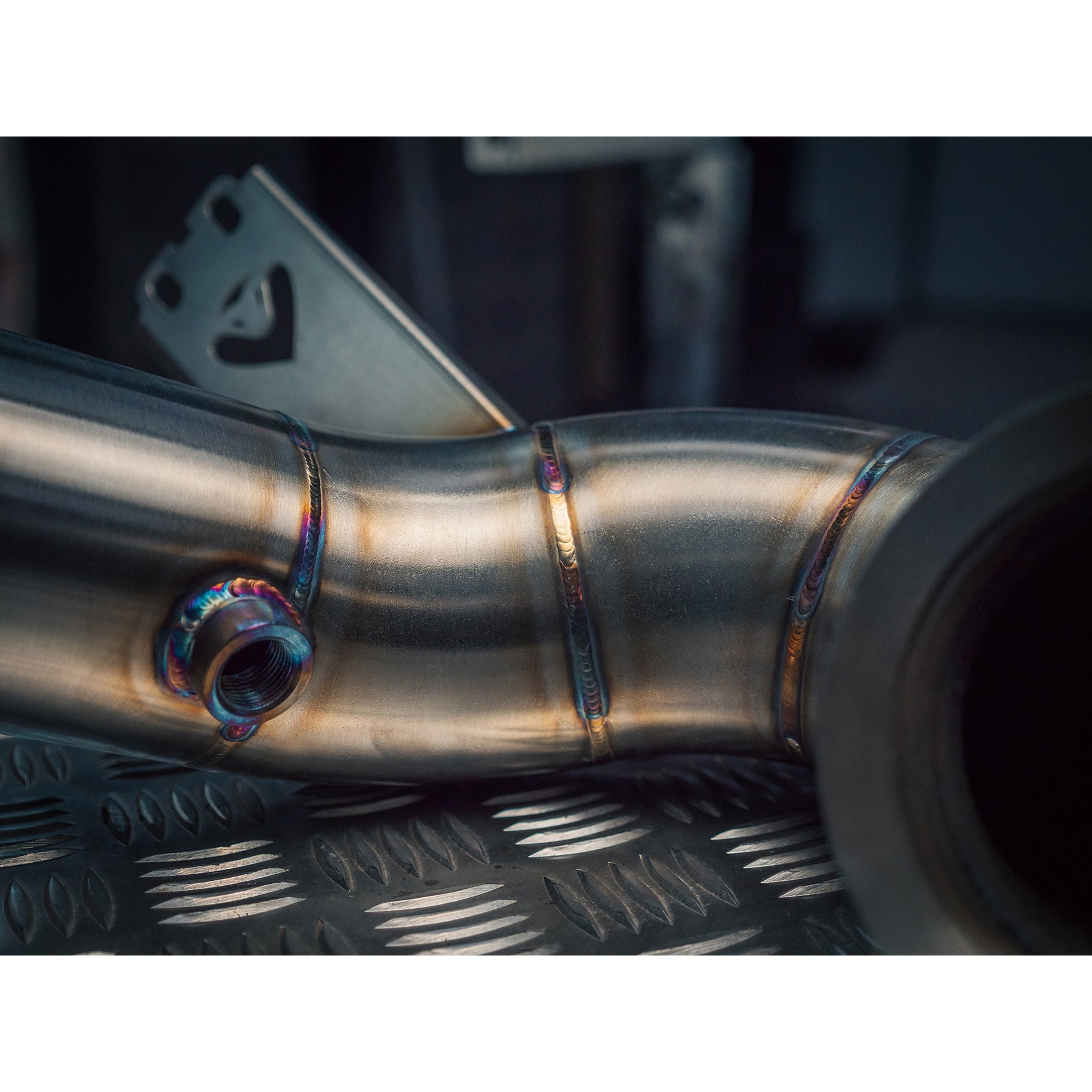 Cobra Sport Mercedes-AMG CLA 45 S Front Downpipe Sports Cat / De-Cat Performance Exhaust - Wayside Performance 