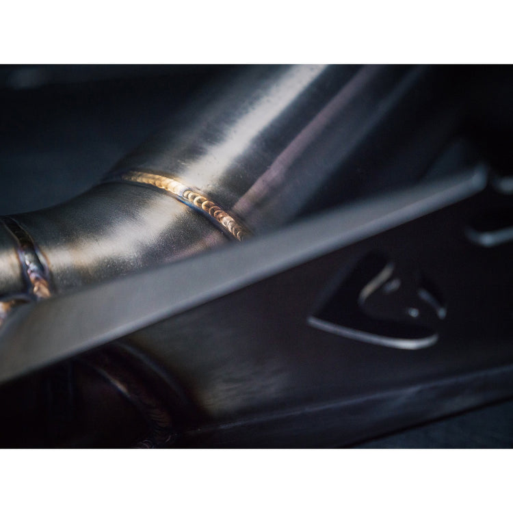 Cobra Sport Mercedes-AMG CLA 45 S Front Downpipe Sports Cat / De-Cat Performance Exhaust - Wayside Performance 