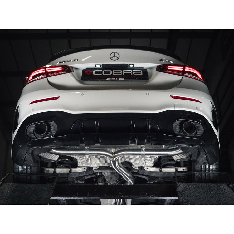 Cobra Sport Mercedes-AMG A 35 Saloon Venom Cat Back Performance Exhaust - Wayside Performance 