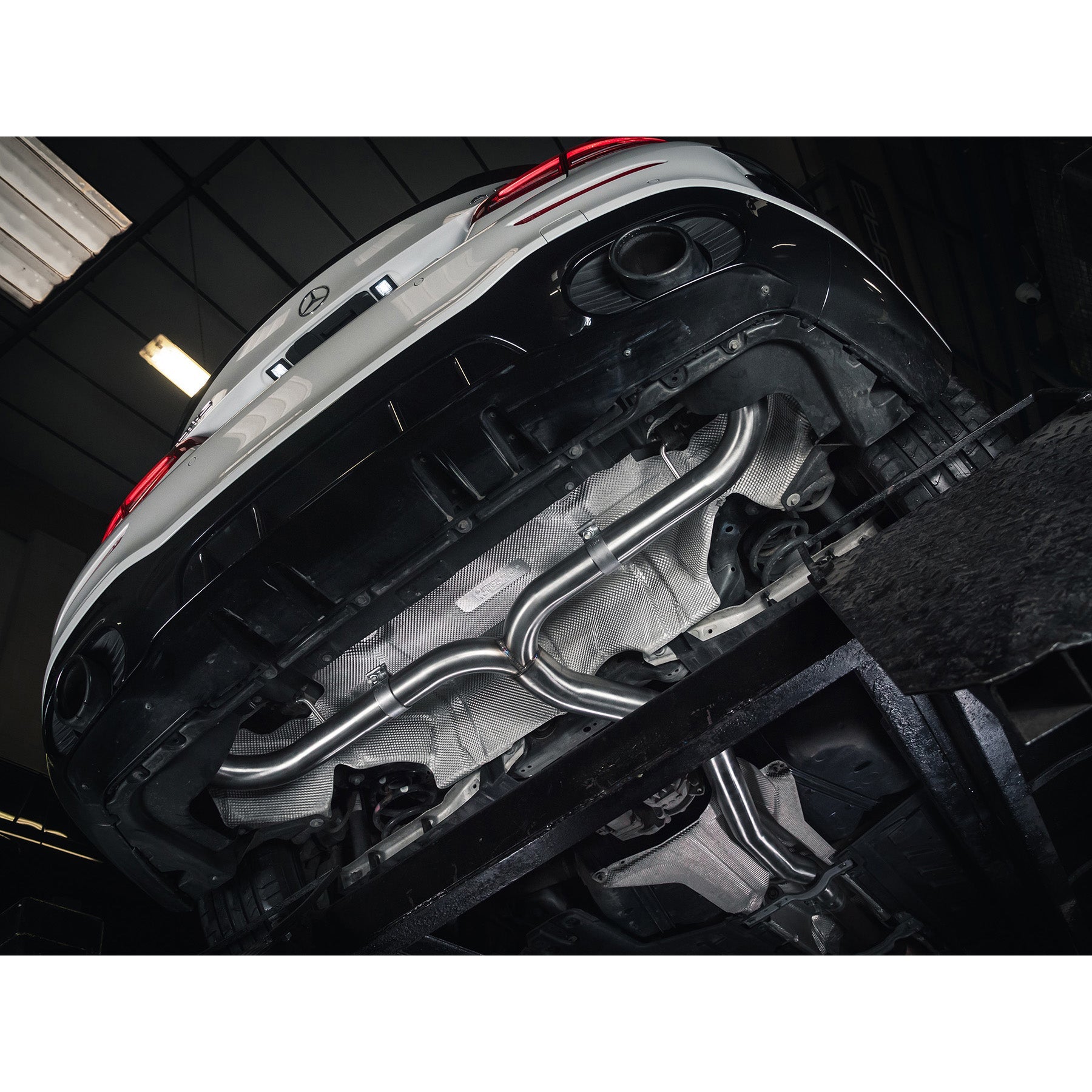 Cobra Sport Mercedes-AMG A 35 Saloon GPF Back Rear Box Delete Race Performance Exhaust - Wayside Performance 