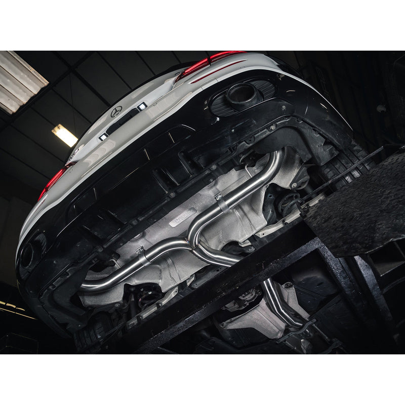 Cobra Sport Mercedes-AMG A 35 Saloon GPF Back Rear Box Delete Race Performance Exhaust - Wayside Performance 