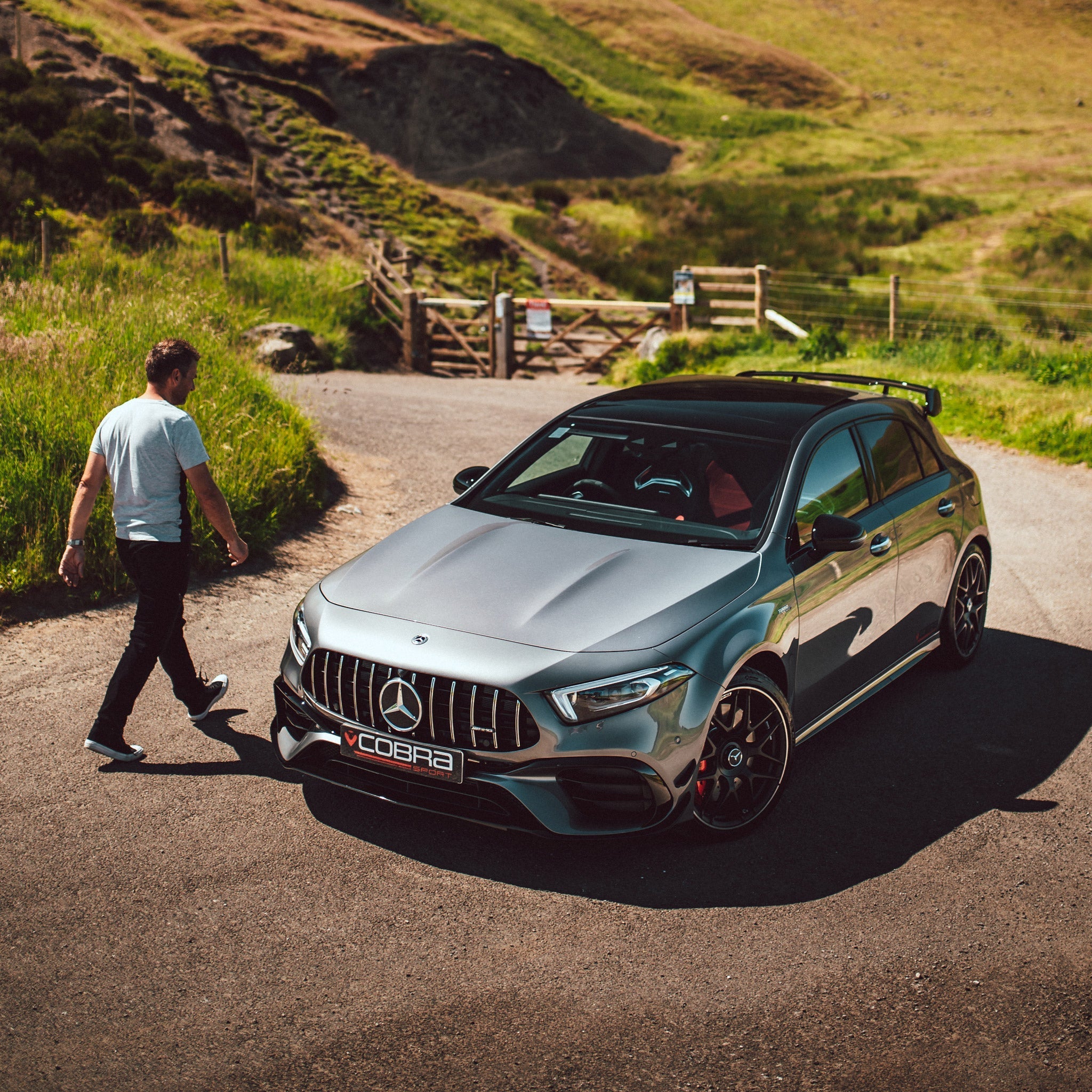 Mercedes-AMG GLA 45 S Cat Back Performance Exhaust - Wayside Performance 
