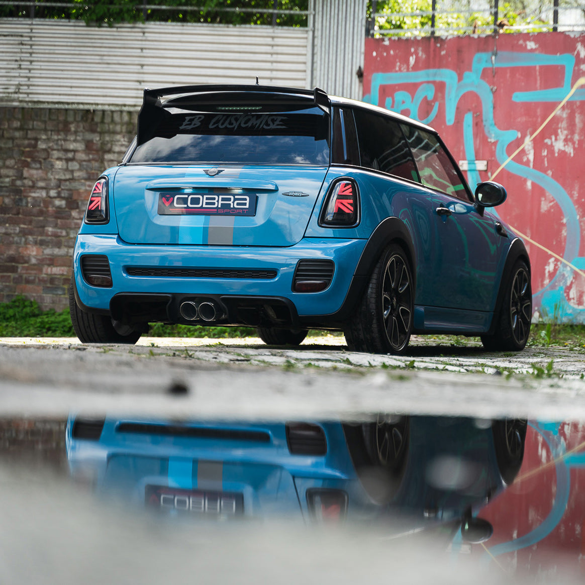 Mini R56 Back Logo Cobra Mini (Mk2) Cooper S / JCW (R56/R57) Venom Cat Back Box Delete Ra