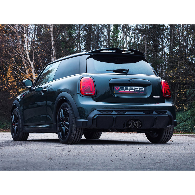 Cobra Sport Mini (Mk3) JCW (F56 LCI 2) Facelift (2021>) 3" Venom GPF Back Performance Exhaust - Wayside Performance 