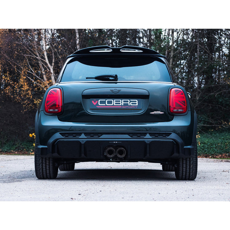 Cobra Sport Mini (Mk3) JCW (F56 LCI 2) Facelift (2021>) 3" Venom GPF Back Performance Exhaust - Wayside Performance 