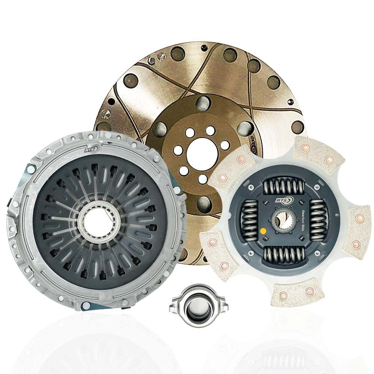 RTS Performance Clutch Kit with Flywheel – Mitsubishi EVO 7-9 (Fits EVO 4-9 with our flywheel) – HD, Twin Friction or 5 Paddle (RTS-0789) - Wayside Performance 