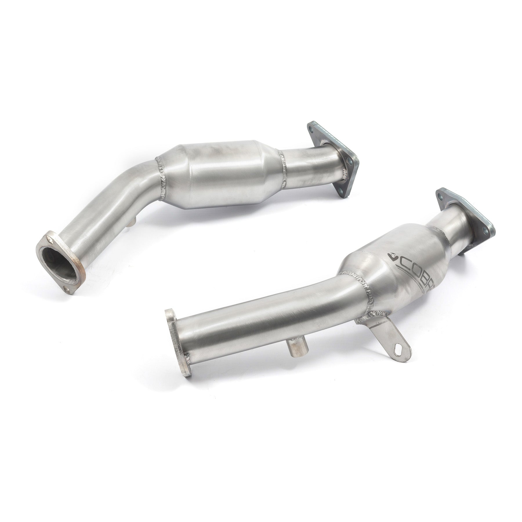 Cobra Sport Nissan 350Z Sports Cat / De-Cat Front Pipes - HR Engine (VQ35 HR) - Wayside Performance 