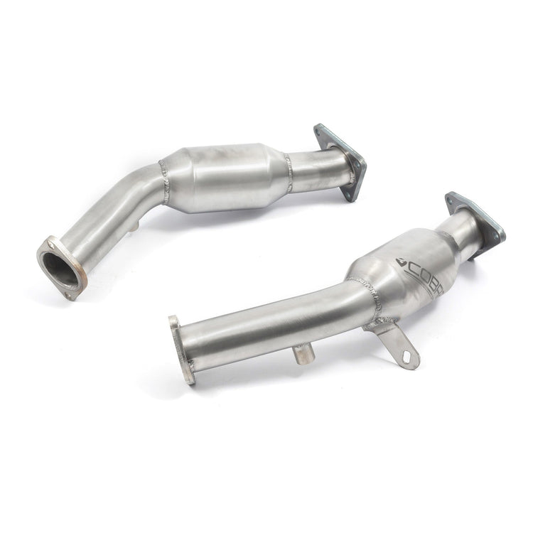 Cobra Sport Nissan 350Z Sports Cat / De-Cat Front Pipes - DE Engine (VQ35 DE) - Wayside Performance 