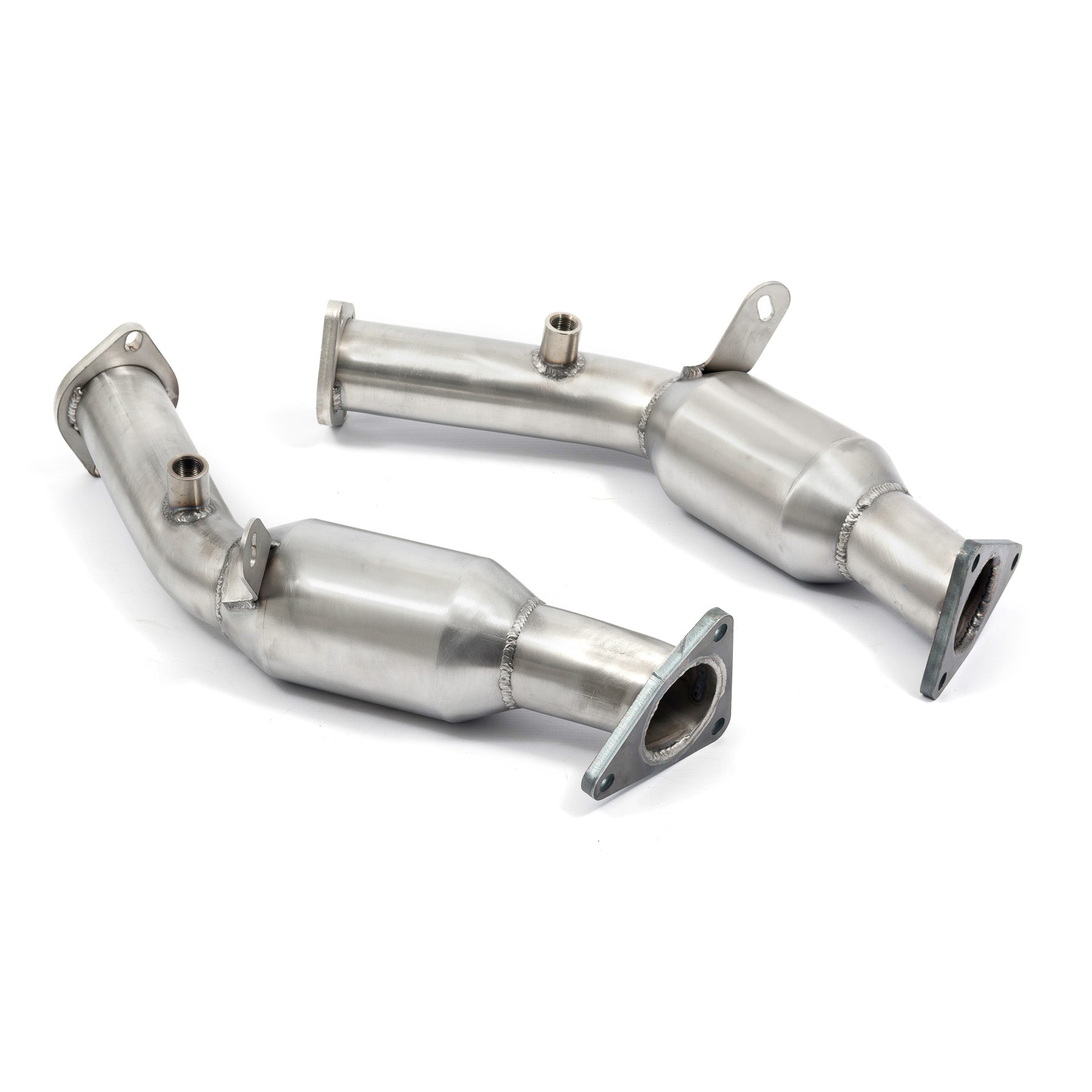 Cobra Sport Nissan 350Z Sports Cat / De-Cat Front Pipes - HR Engine (VQ35 HR) - Wayside Performance 