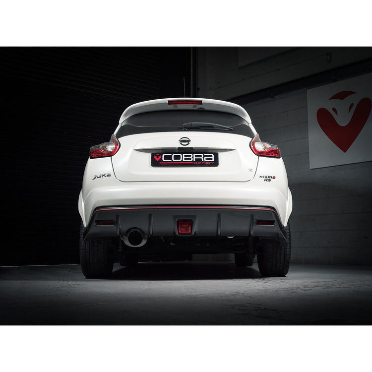 Nissan Juke NISMO Secondary Cat Back Performance Exhaust - Wayside Performance 