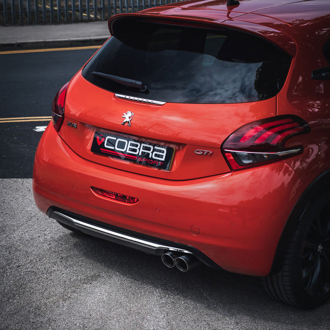 Cobra Sport Peugeot 208 GTi 1.6T Cat Back Performance Exhaust - Wayside Performance 