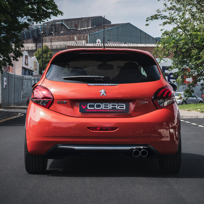 Cobra Sport Peugeot 208 GTi 1.6T Cat Back Performance Exhaust - Wayside Performance 