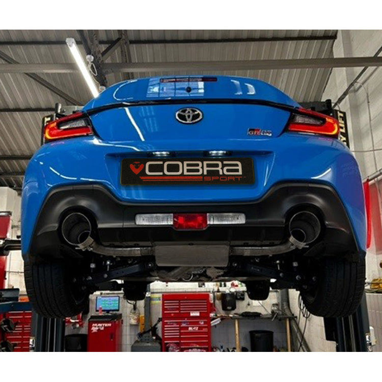 Cobra Sport Subaru BRZ 2.4L (22>) Secondary Cat Back Performance Exhaust - Wayside Performance 