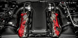 Eventuri Carbon Fibre Engine Cover- Audi RS4 and RS5 (B8) 4.2FSI - Wayside Performance 