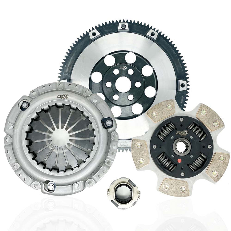 RTS Performance Clutch Kit – Mazda MX5 1.8 (MK1/MK2) (Fits 1.6 with our flywheel) – Twin Friction, 5 Paddle, HD (RTS-0510) - Wayside Performance 