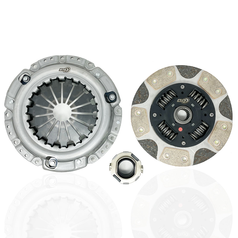 RTS Performance Clutch Kit – Mazda MX5 1.8 (MK1/MK2) (Fits 1.6 with our flywheel) – Twin Friction, 5 Paddle, HD (RTS-0510) - Wayside Performance 
