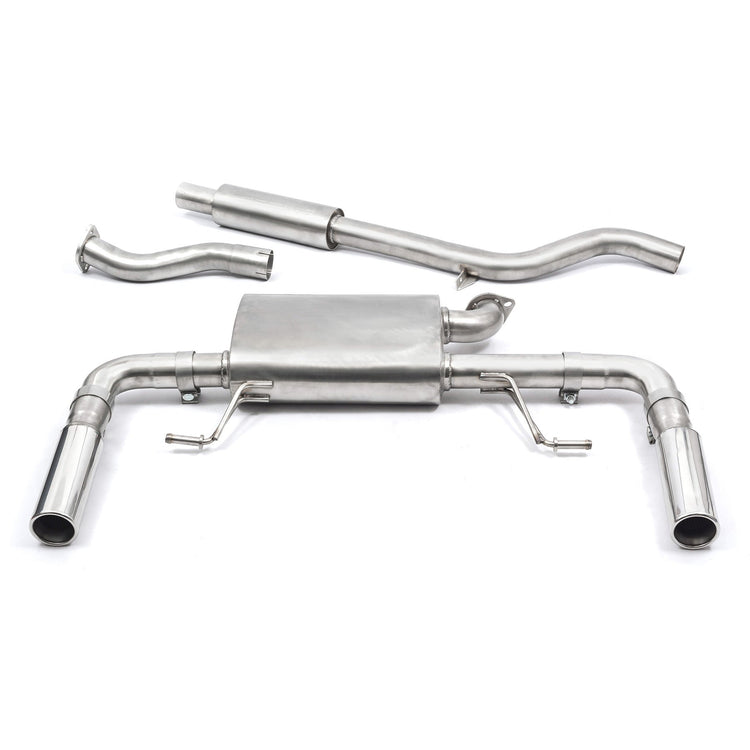 Cobra Sport Renault Clio RS 197 (06-09) Cat Back Performance Exhaust - Wayside Performance 