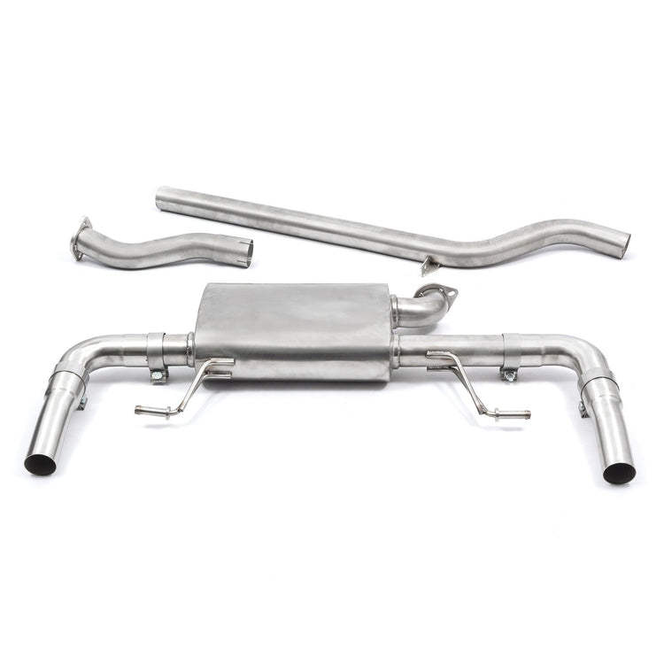 Cobra Sport Renault Clio RS 200 (09-12) Cat Back Performance Exhaust - Wayside Performance 
