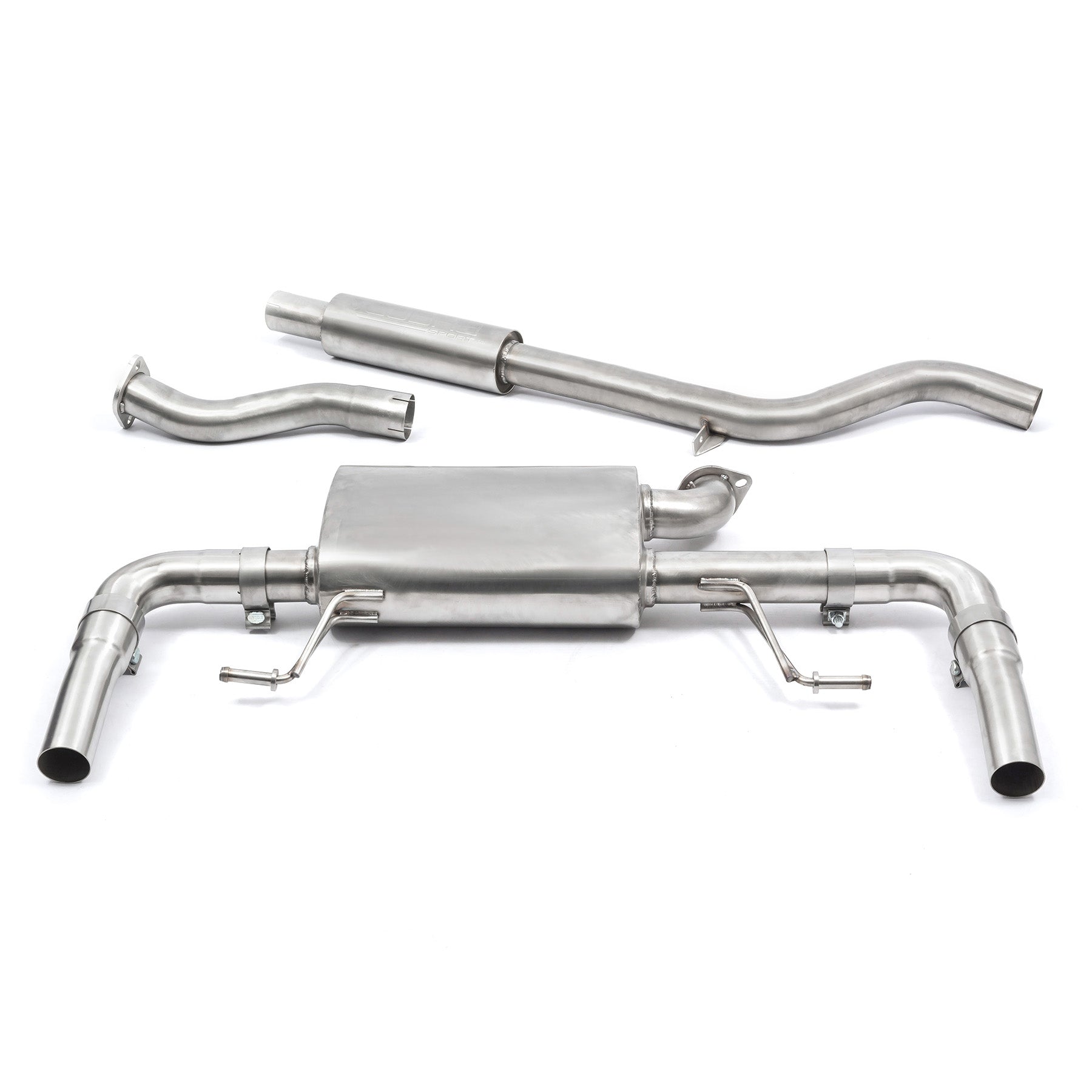 Cobra Sport Renault Clio RS 200 (09-12) Cat Back Performance Exhaust - Wayside Performance 