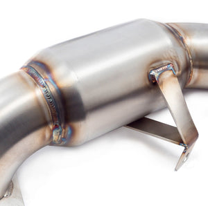 Cobra Sport Renault Megane RS (Mk2) 220 / 225 / 230 Sports Cat / De-Cat Front Downpipe Performance Exhaust - Wayside Performance 