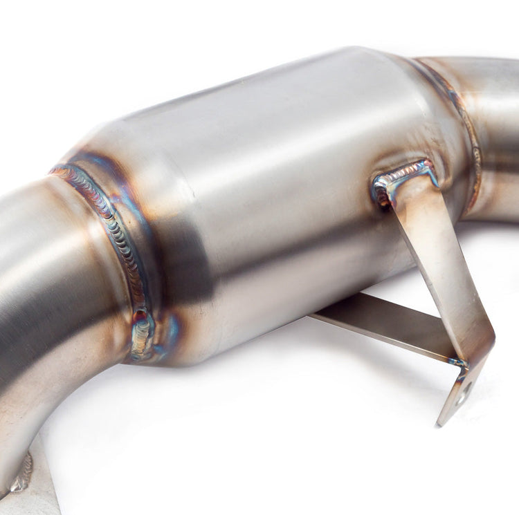 Cobra Sport Renault Megane RS (Mk3) 275 (14-17) Sports Cat / De-Cat Front Downpipe Performance Exhaust - Wayside Performance 