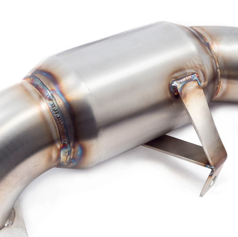 Cobra Sport Renault Megane RS (Mk3) 275 (14-17) Sports Cat / De-Cat Front Downpipe Performance Exhaust - Wayside Performance 