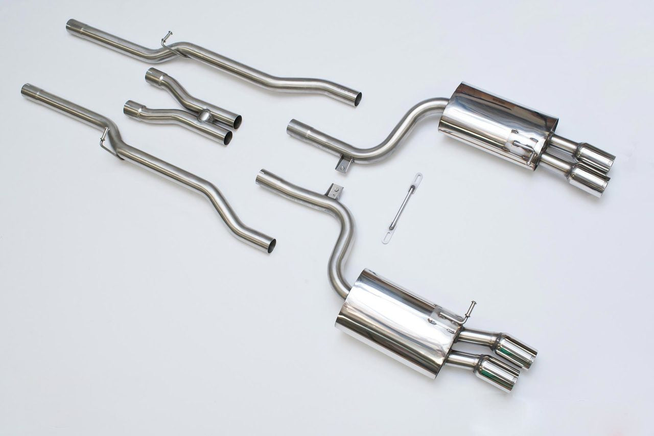 Milltek Cat-Back Exhaust - Audi S4 (B7) - Wayside Performance 