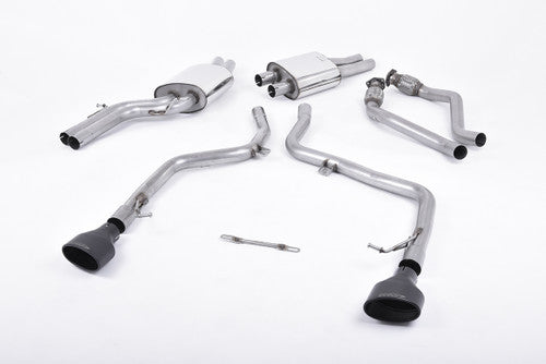 Milltek Cat-Back Exhaust - Audi S4 (B8) - Wayside Performance 