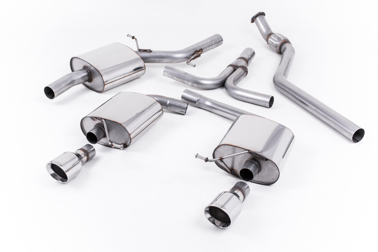 Milltek Exhaust for Audi A5 2.0TFSI - Coupe - Manual Only - Wayside Performance 