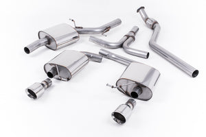 Milltek Exhaust for Audi A5 2.0TFSI - Coupe - Manual Only - Wayside Performance 