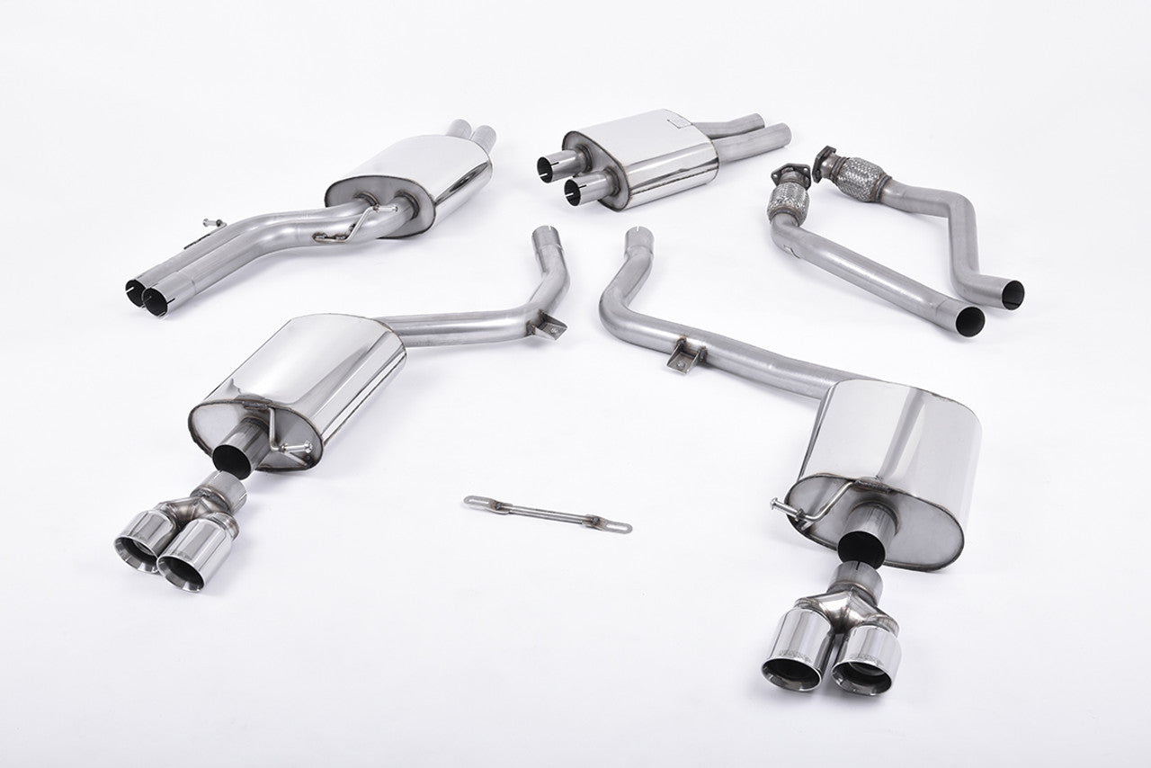 Milltek Cat-Back System - S5 (B8) 3.0T Sportback - Wayside Performance 