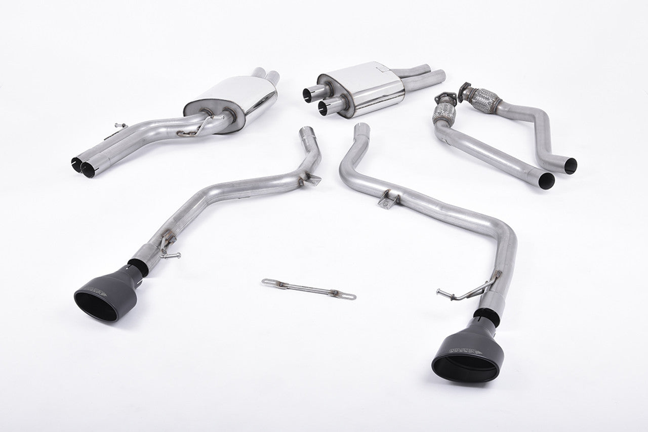 Milltek Cat-Back System - S5 (B8) 3.0T CoupÃ© & Cab - Wayside Performance 