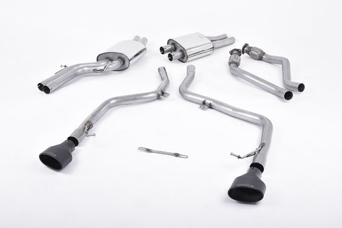 Milltek Cat-Back System - S5 (B8) 3.0T CoupÃ© & Cab - Wayside Performance 