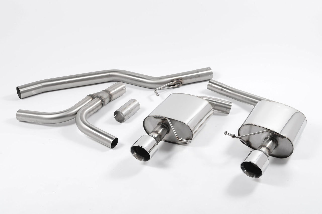 Milltek Exhaust for Audi A5 3.0TDI Quattro - Cabriolet - Wayside Performance 