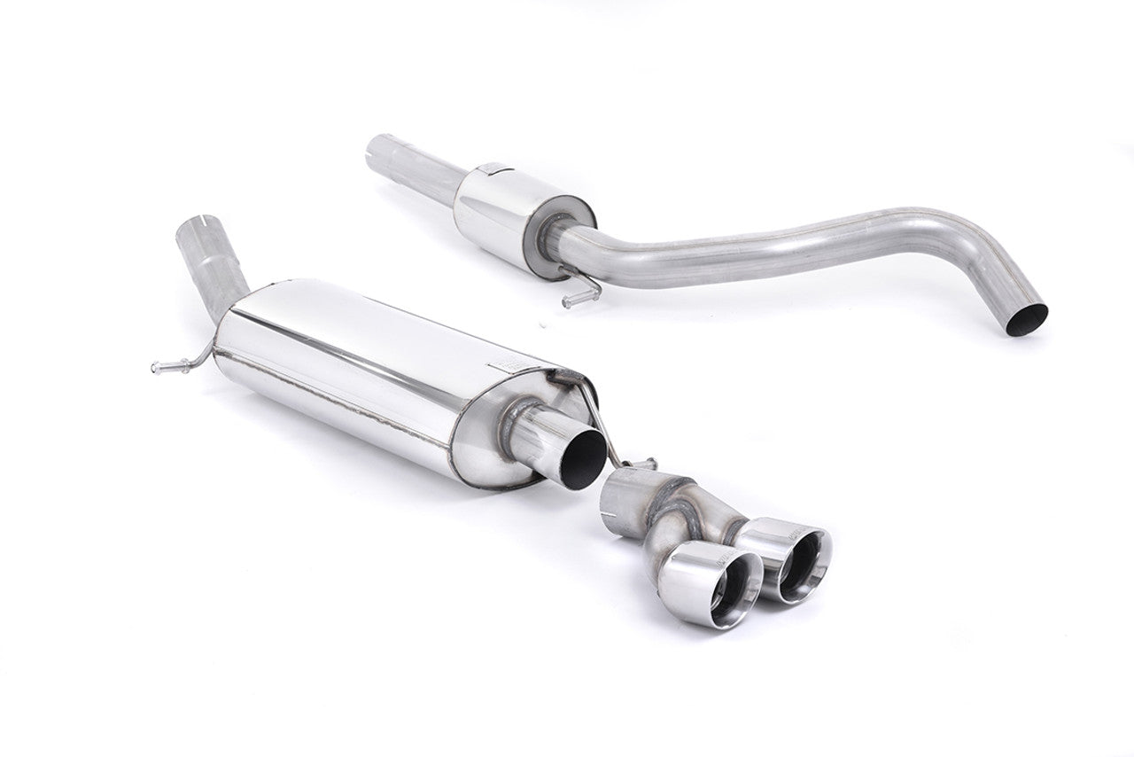 Milltek Cat-Back Exhaust for Audi A1 S line 1.4 TFSI 122PS - Wayside Performance 