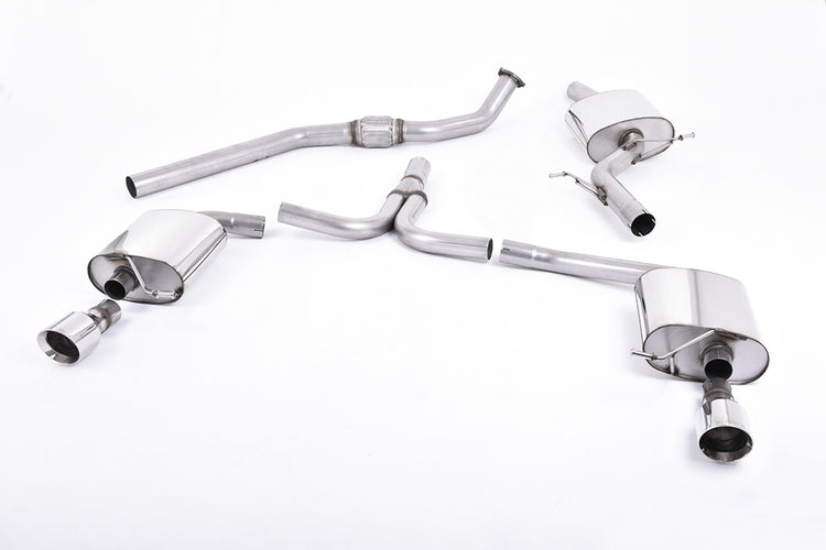 Milltek Exhaust for Audi A5 2.0TFSI - Coupe - S-Tronic Only - Wayside Performance 