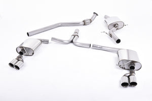 Milltek Exhaust for Audi A5 2.0TFSI - Coupe - S-Tronic Only - Wayside Performance 