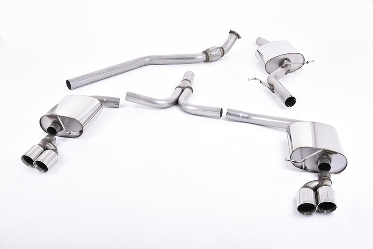 Milltek Exhaust for Audi A5 2.0TFSI - Coupe - S-Tronic Only - Wayside Performance 
