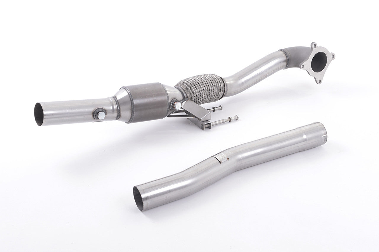 Milltek 3.00" 'Race' Downpipe Options - VW Golf Mk6 'R' - Wayside Performance 