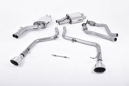 Milltek Cat-Back System - S5 (B8) 3.0T CoupÃ© & Cab - Wayside Performance 