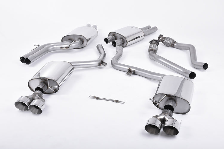 Milltek Cat-Back Exhaust - Audi S4 (B8.5) - Wayside Performance 