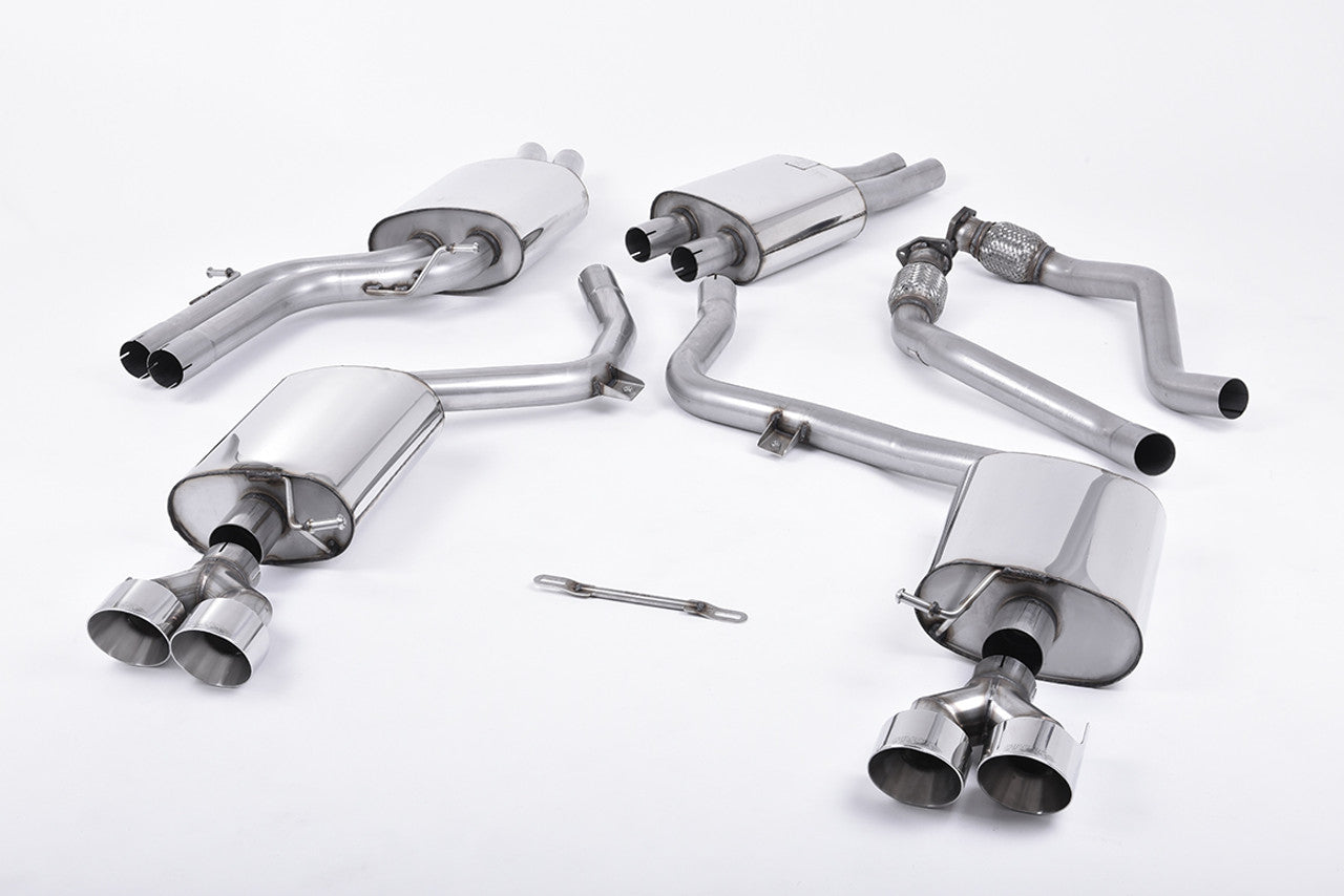 Milltek Cat-Back System - Audi S5 (B9) 3.0T Coupe (Sport Diff Vehicles Only) - Wayside Performance 