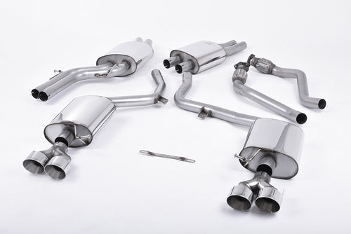Milltek Cat-Back System - Audi S5 (B9) 3.0T Coupe (Sport Diff Vehicles Only) - Wayside Performance 