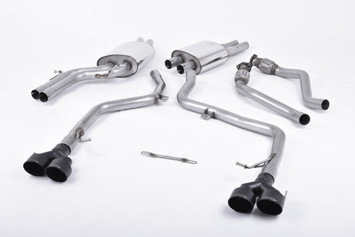Milltek Cat-Back System - Audi S5 (B9) 3.0T Coupe (Sport Diff Vehicles Only) - Wayside Performance 