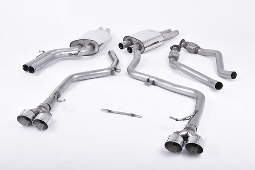 Milltek Cat-Back System - Audi S5 (B9) 3.0T Coupe (Sport Diff Vehicles Only) - Wayside Performance 