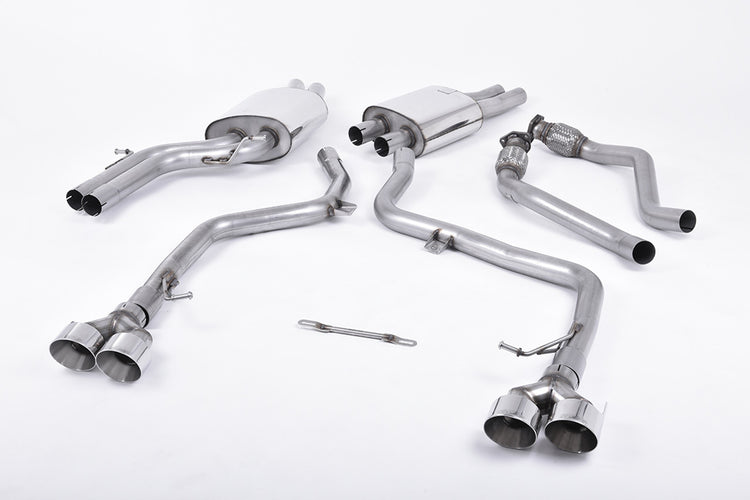 Milltek Cat-Back System - Audi S5 (B8.5) 3.0T Sportback - Wayside Performance 