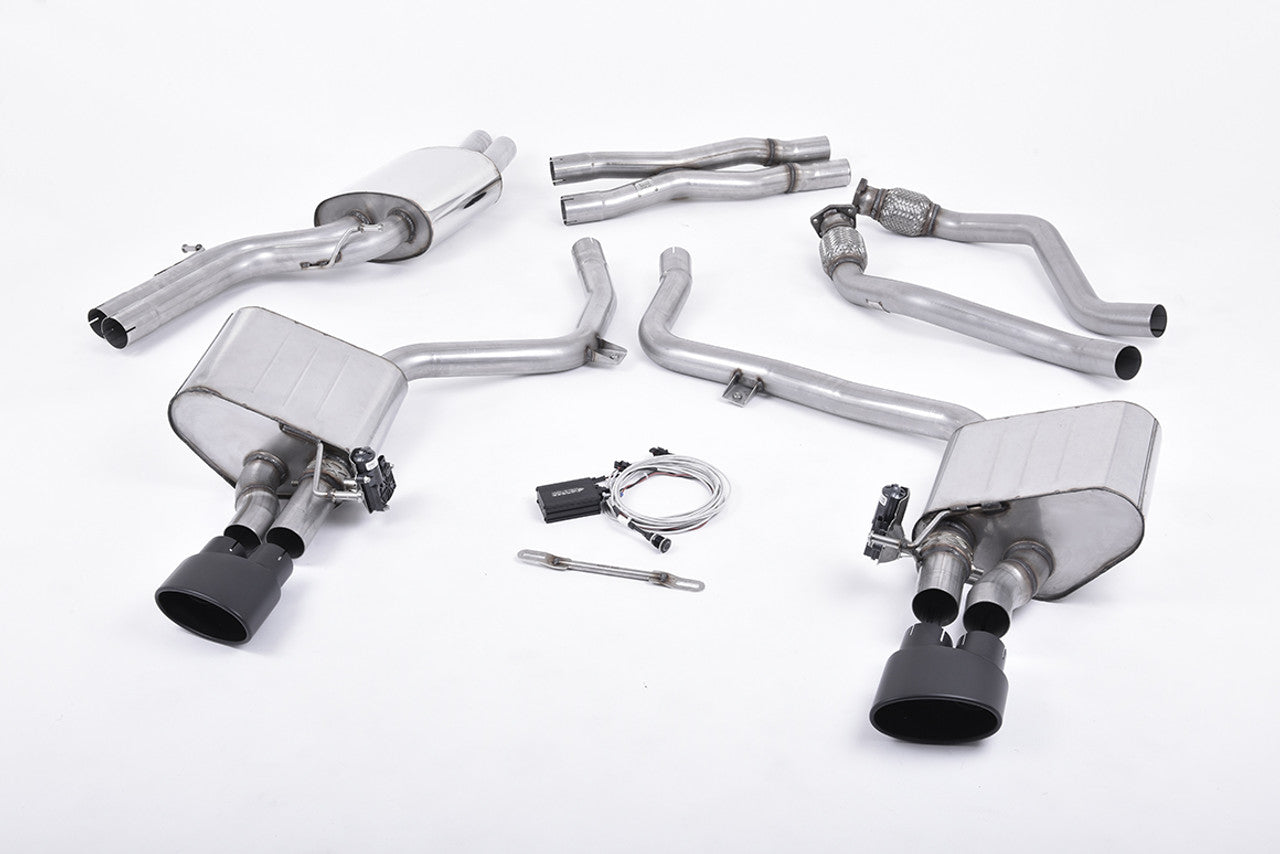 Milltek Cat-Back Exhaust - Audi S4 (B8) - Wayside Performance 