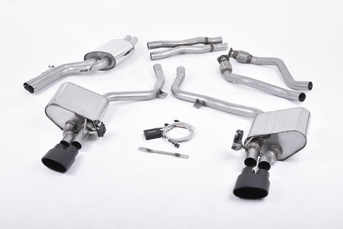Milltek Cat-Back System - S5 (B8) 3.0T CoupÃ© & Cab - Wayside Performance 