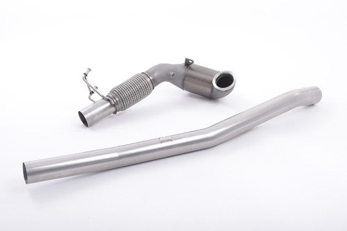 Milltek Downpipe Options - VW Golf 'R' Mk7 and Mk7.5 none GPF - Wayside Performance 