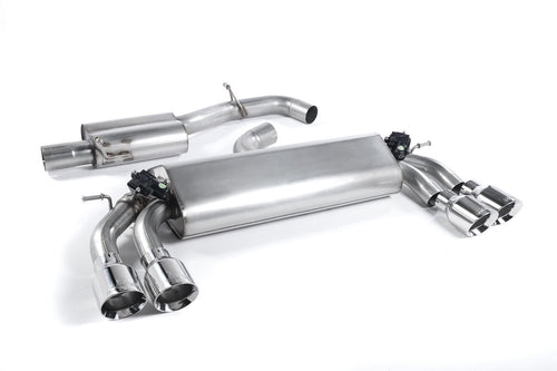 Milltek Cat-Back Exhaust - Audi S3 (8V) - 3 Door - Wayside Performance 
